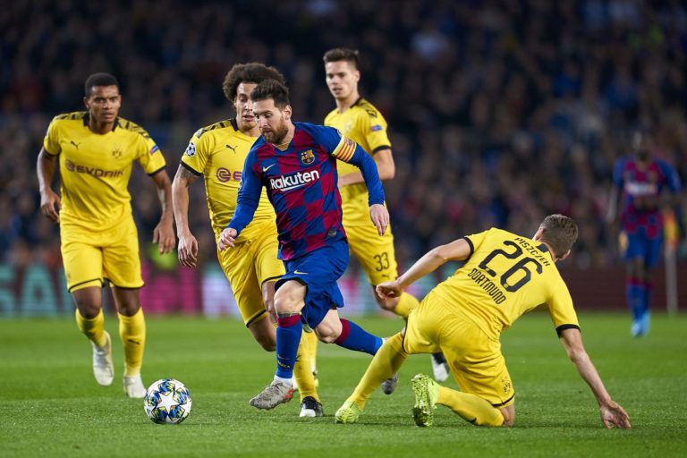 Lionel Messi has broken another Champions League record against Borussia Dortmund