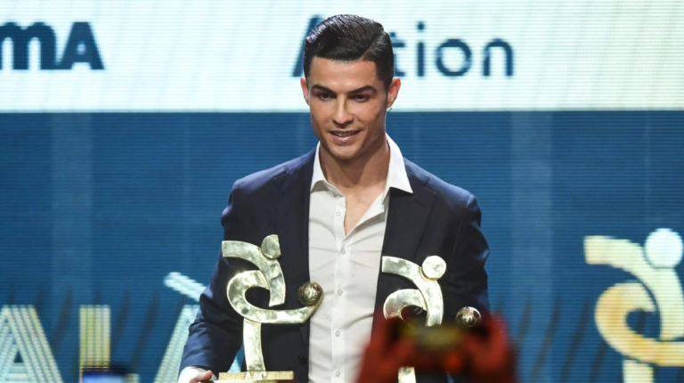 Cristiano Ronaldo has won the award for the Best Player in Serie A