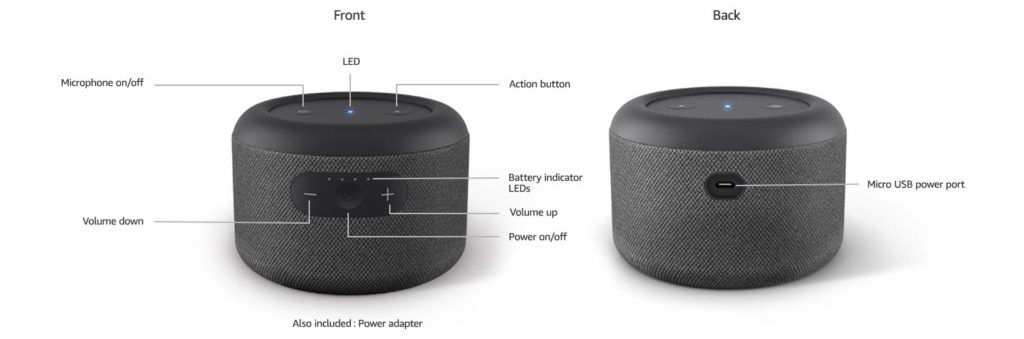 Amazon Echo Input Portable Smart Speaker Edition now available in India at ₹ 4,999