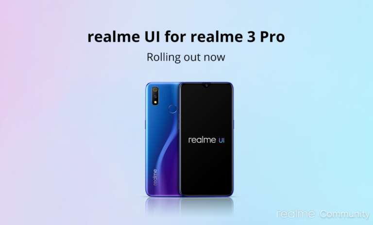 Realme UI based on Android 10 now starts rolling onto Realme 3 Pro smartphones