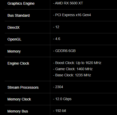 ASRock accidentally leaks the upcoming AMD RX 5600 XT specs