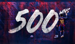 Lionel Messi registers his 500th win for Barcelona with the Copa del Rey victory