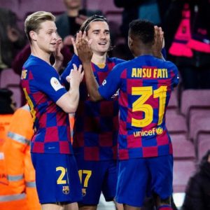 Antoine Griezmann happy to be Barcelona’s new No. 9