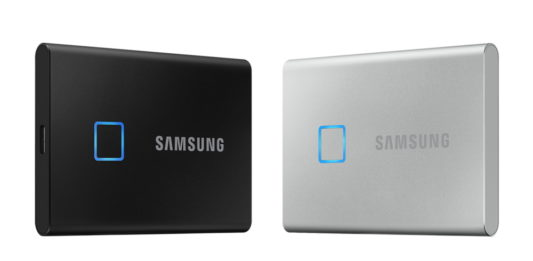 CES 2020: Samsung Portable SSD T7 Touch with Fingerprint Scanner launched