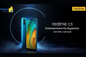 Realme C3 design & specifications teased by Flipkart
