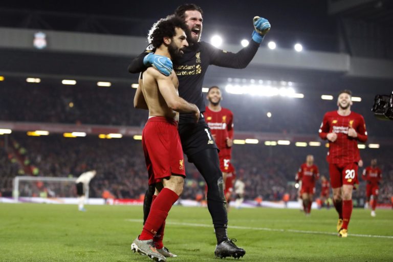 Salah sends Liverpool 16 points clear at the top of the Premier League table