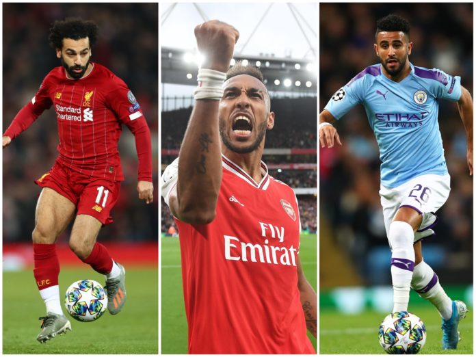 sam salah aubameyang mahrez