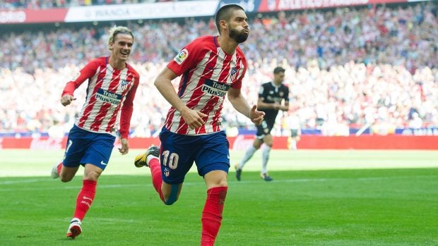 yc1 Carrasco makes a sensational return to Atletico Madrid
