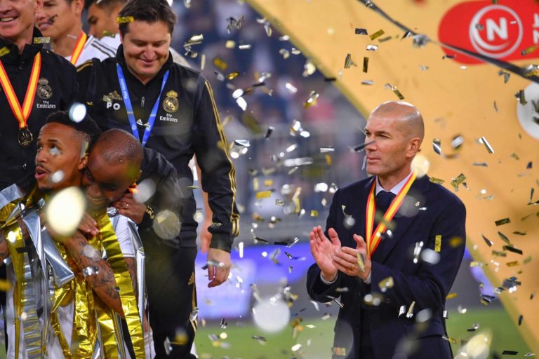 Zidane has a perfect record of winning all the finals in his managerial career