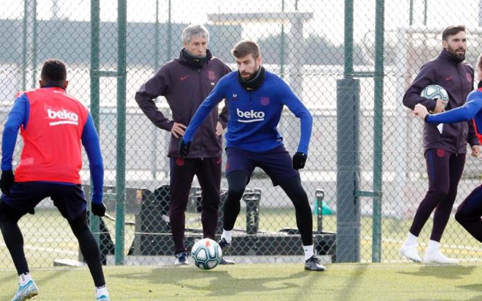 Setien says he's not Pique's father – he'll only worry if he doesn't train Setien says he's not Pique's father – he'll only worry if he doesn't train