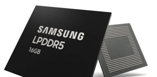 Samsung starts mass production of industry’s first 16GB LPDDR5 mobile DRAM