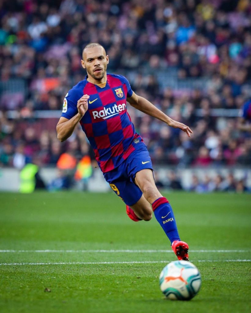 Quique Setien impressed with Martin Braithwaite's Barcelona debut