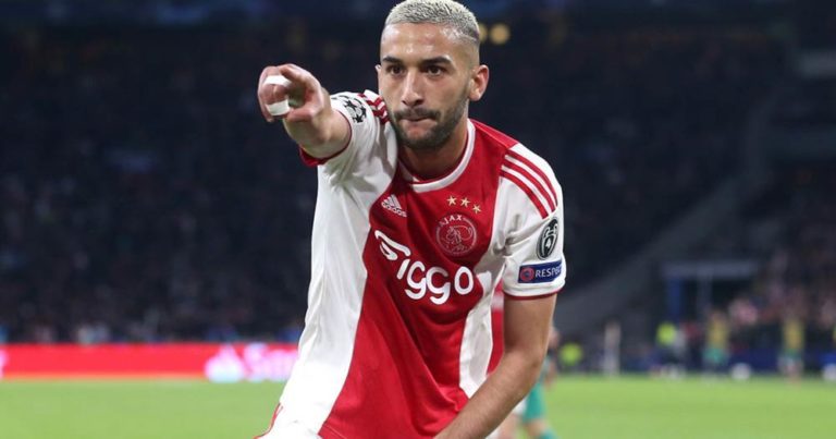Hakim Ziyech will join Chelsea from Ajax at the end of this season