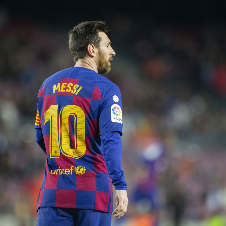 Messi has publicly protested against Barcelona director Eric Abidal