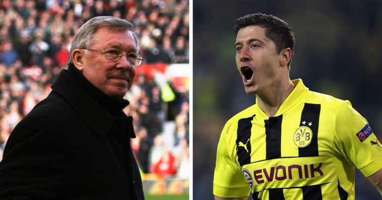 Robert Lewandowski came close to signing for Manchester United