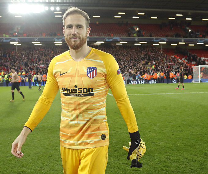 'Oblak is the Messi of goalkeepers' - Simeone