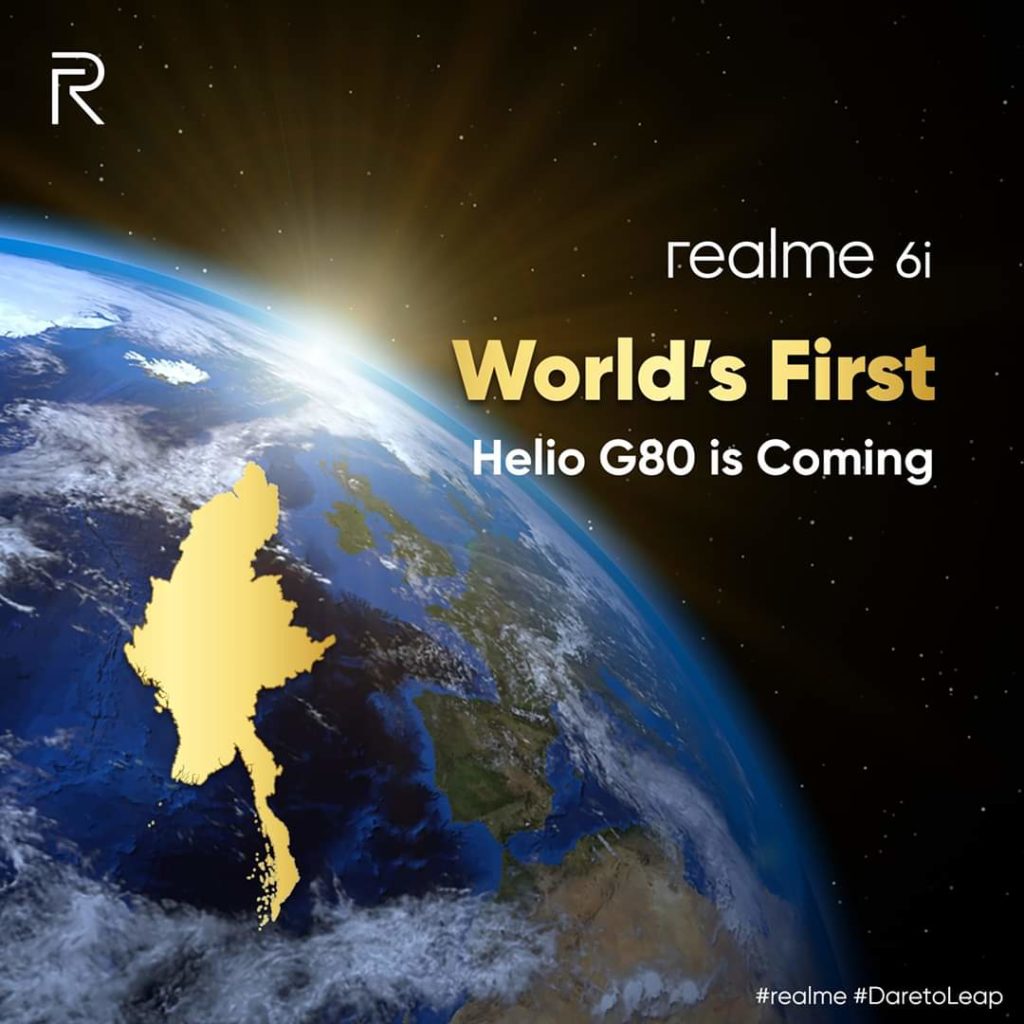 Realme 6i will be the first MediaTek Helio G80-powered phone