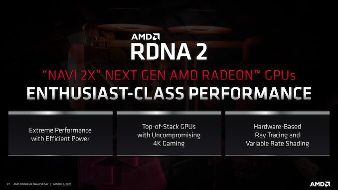 AMD RDNA 2 architecture will be 50% more powerful than last-gen