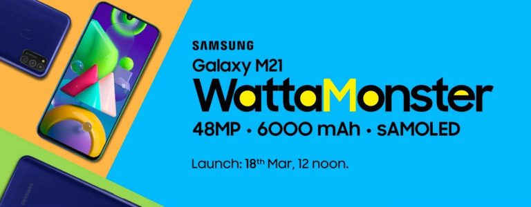 Samsung Galaxy M21’s launch re-scheduled on 18th March