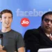Facebook opting to Buy 10% of Reliance Jio: Report