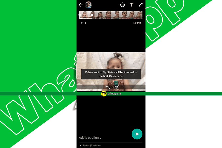 Untitled 11 WhatsApp is now allowing only 15 Seconds of Video as Story in India