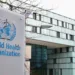 A logo is pictured outside a building of the  World Health Organization (WHO) during an executive board meeting on update on the coronavirus outbreak, in Geneva, Switzerland, February 6, 2020. REUTERS/Denis Balibouse - RC2YUE95D6BJ