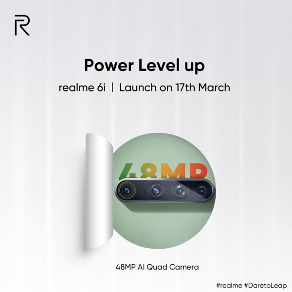 gsmarena 001 2 Realme 6i will launch on 17th March with MediaTek Helio G-80, 18W Fast Charge, and 48MP camera