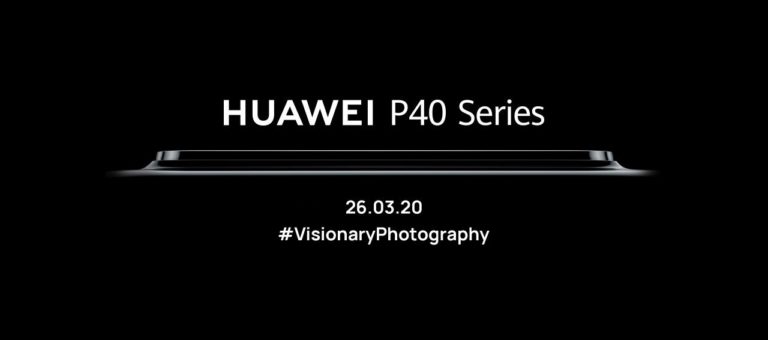 Huawei P40 series official launch on 26th March
