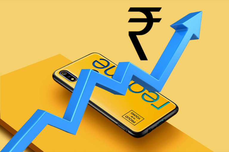 Price Hike on Realme smartphones as GST on Mobile Phones increased by 50%