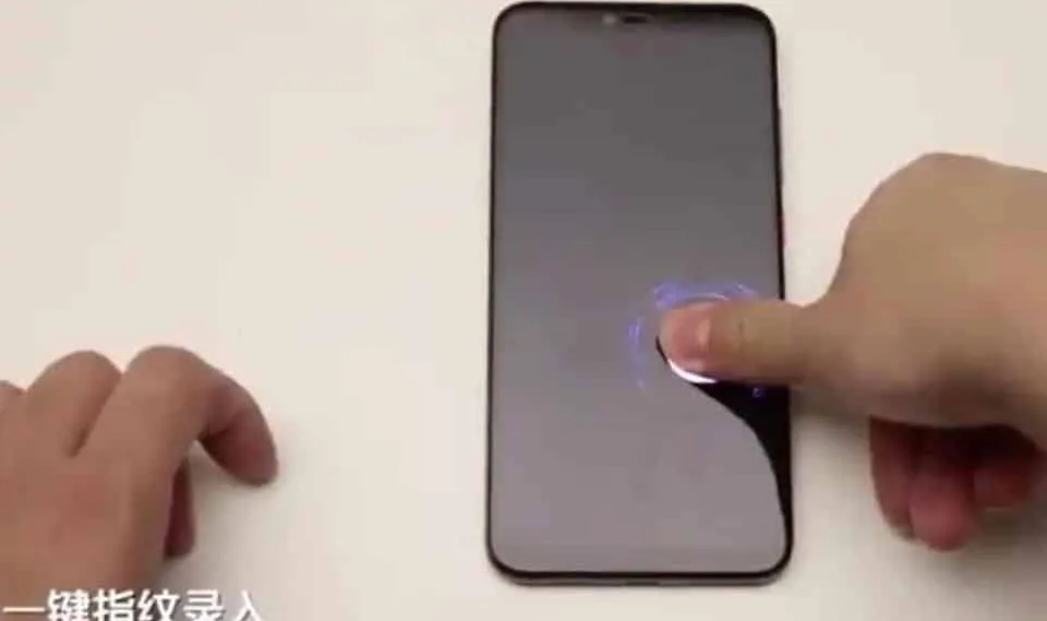 Xiaomi seems to work on all-screen fingerprint unlocking technology