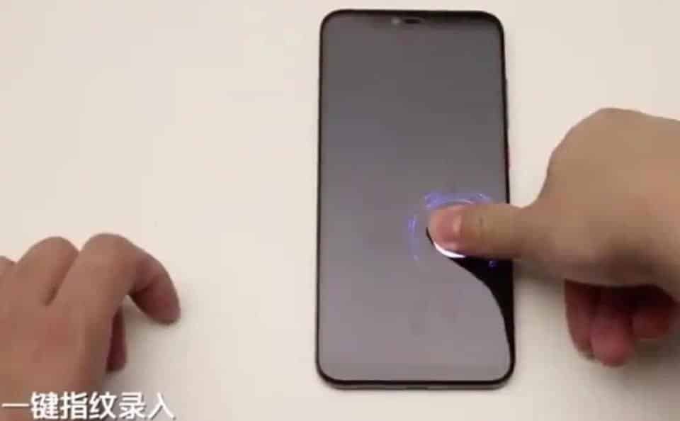 Xiaomi seems to work on all-screen fingerprint unlocking technology
