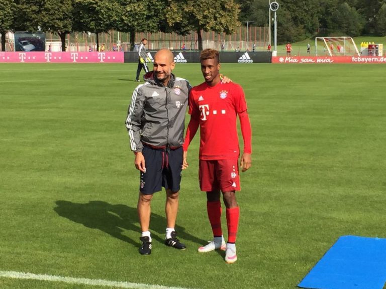 Kingsley Coman says Pep Guardiola is the most influential coach