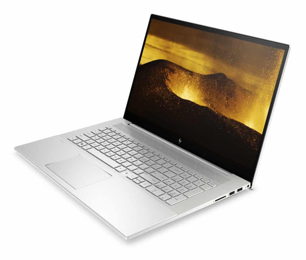 2020 HP Envy 17m with Ice Lake Core i7, 12 GB RAM, 512 GB SSD, & GeForce MX330 available for $1250 USD