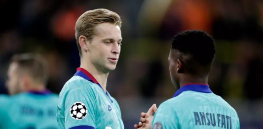Frenkie de Jong says he's surprised by Ansu Fati, tells his favourite Barcelona match so far