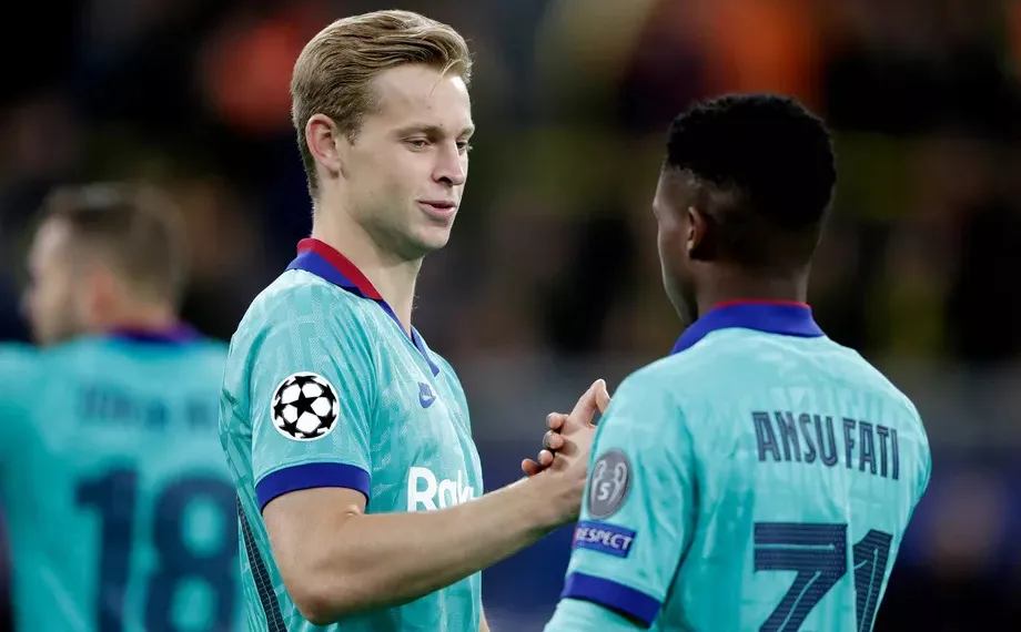 Frenkie de Jong says he's surprised by Ansu Fati, tells his favourite Barcelona match so far