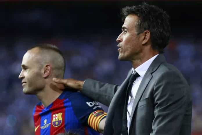 Luis Enrique says Barca legend Iniesta is like Harry Potter