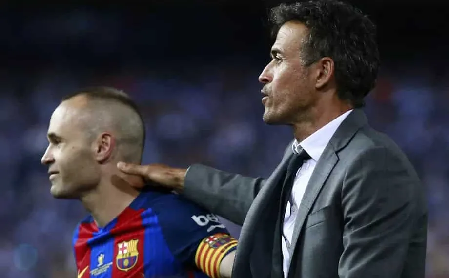 Luis Enrique says Barca legend Iniesta is like Harry Potter