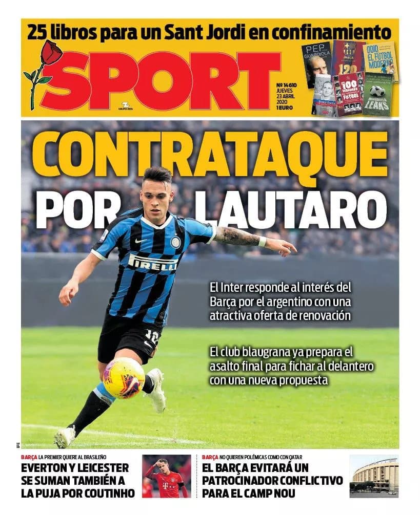 Inter Milan offers a new contract to Lautaro amid Barcelona’s interest