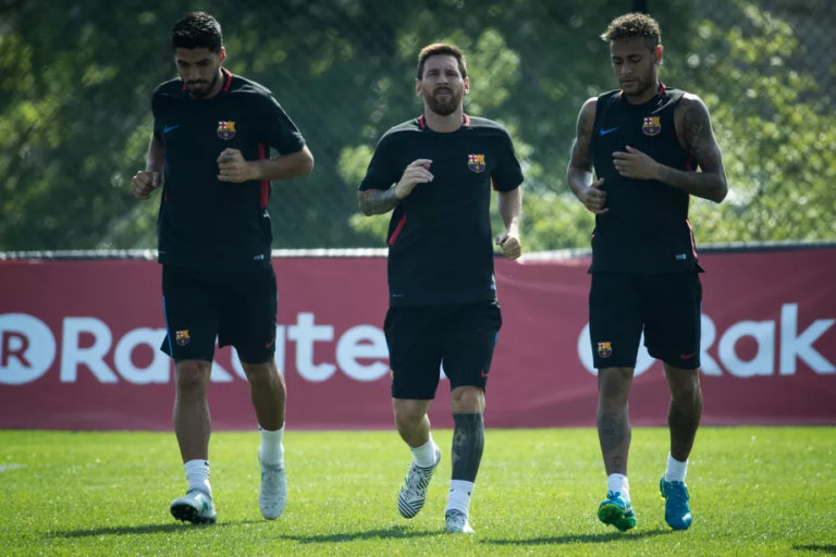 Mazinho says Neymar is Lionel Messi’s ‘natural replacement’ at Barcelona