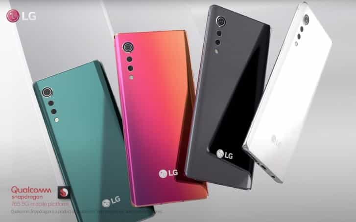 gsmarena 002 2 3 LG Velvet appears in an official video, design, colour options and chipset revealed