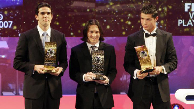 Kaka rates Lionel Messi higher than Cristiano Ronaldo