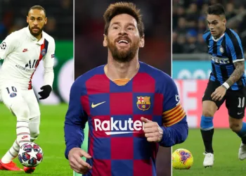 neymar messi martinez