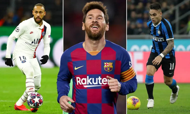 neymar messi martinez