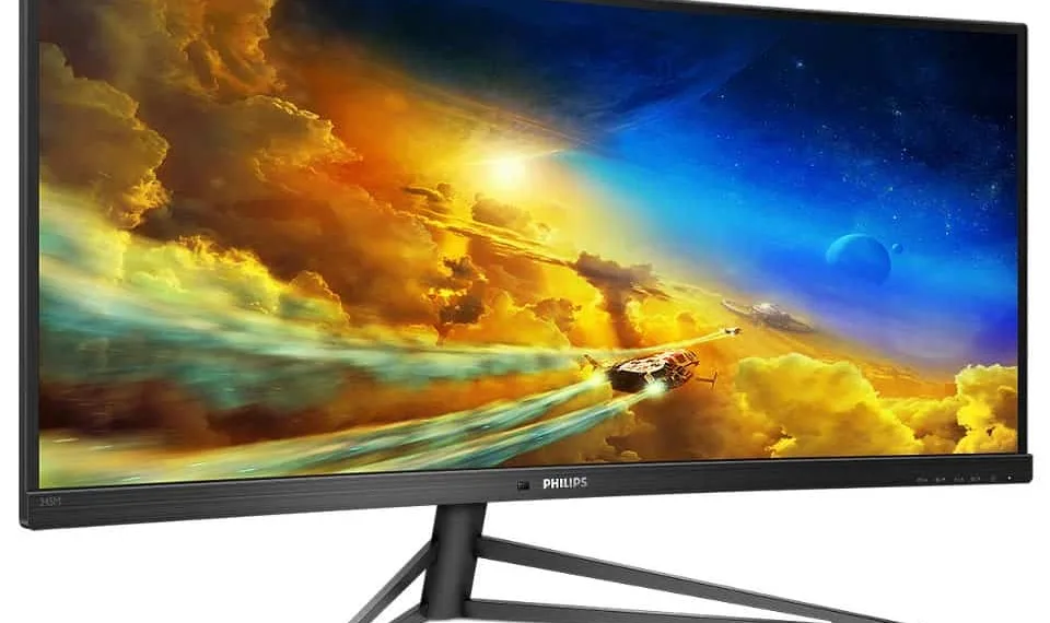 Philips 345M1CR Momentum UltraWide HDR gaming monitor with 144Hz refresh rate launched