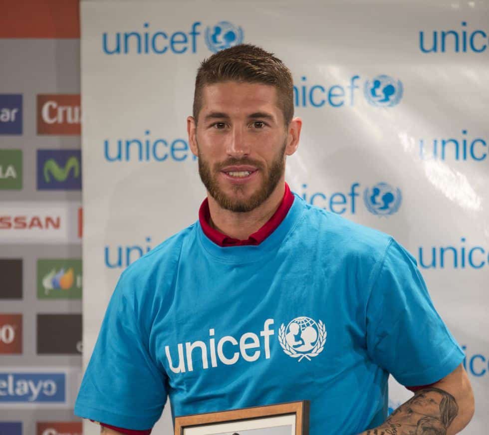 ramos unicef Sergio Ramos wants to end the season with a title