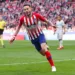 MADRID, SPAIN - JANUARY 26: Saul Niguez of Atletico de Madrid celebrates after scoring his team's second goal during the La Liga match between Club Atletico de Madrid and Getafe CF at Wanda Metropolitano on January 26, 2019 in Madrid, Spain. (Photo by Gonzalo Arroyo Moreno/Getty Images)