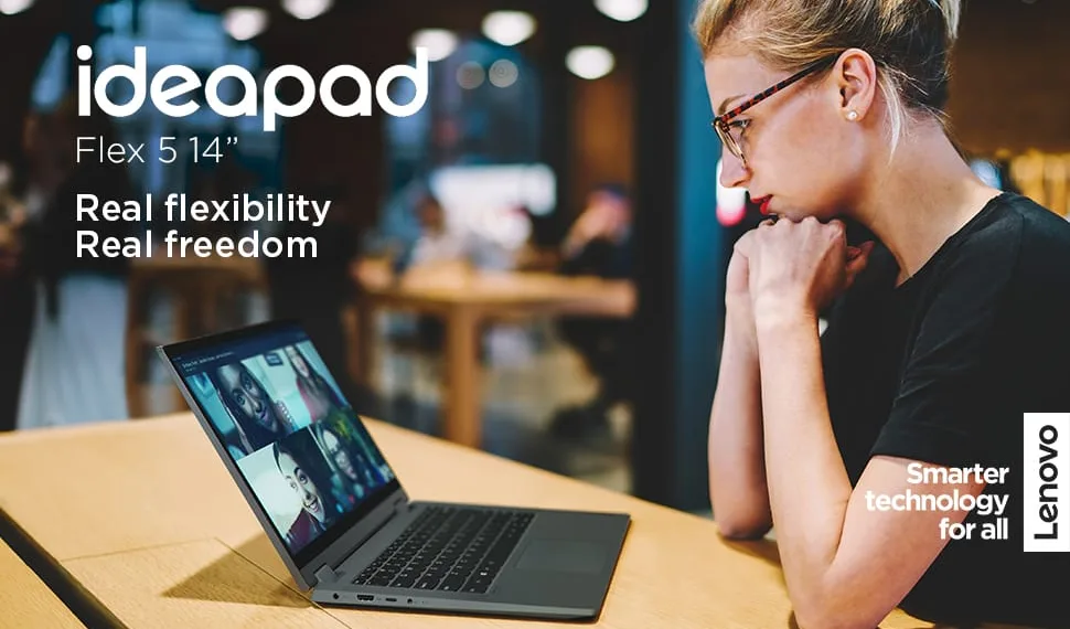 Lenovo Flex 5 14-inch 2-in-1 Laptop with Ryzen 5 4500U available at just $599.99