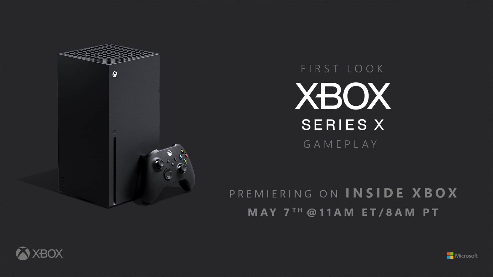 Microsoft to show actual Xbox Series X gameplay footage on May 7