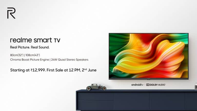Realme India launched Realme Smart TV | Price, Specifications, and Availability explained