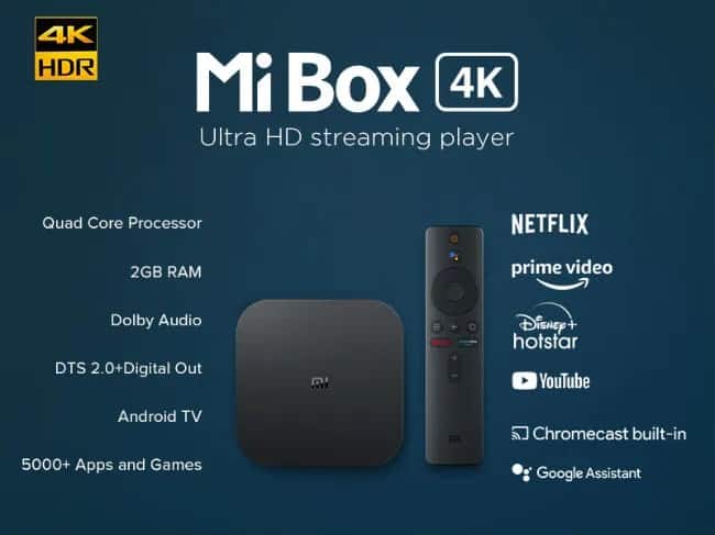 Mi Box 4K Android Streaming Device launched at Rs. 3,499